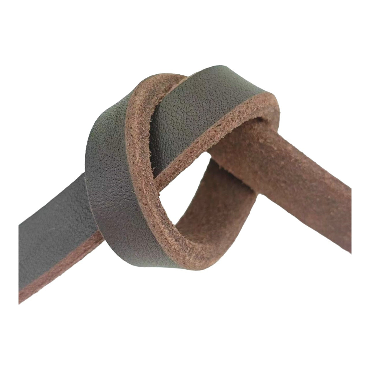 Genuine Top‑Grain Leather Dog Leash