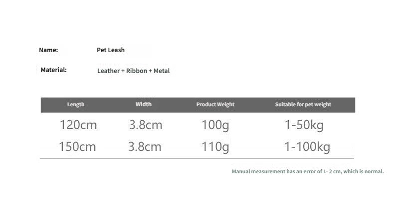 3.8cm Wide Genuine Leather webbing Dog Collar Bohemian Braided Woven Dog Collar and leash Adjustable Soft Leather Pet Collar