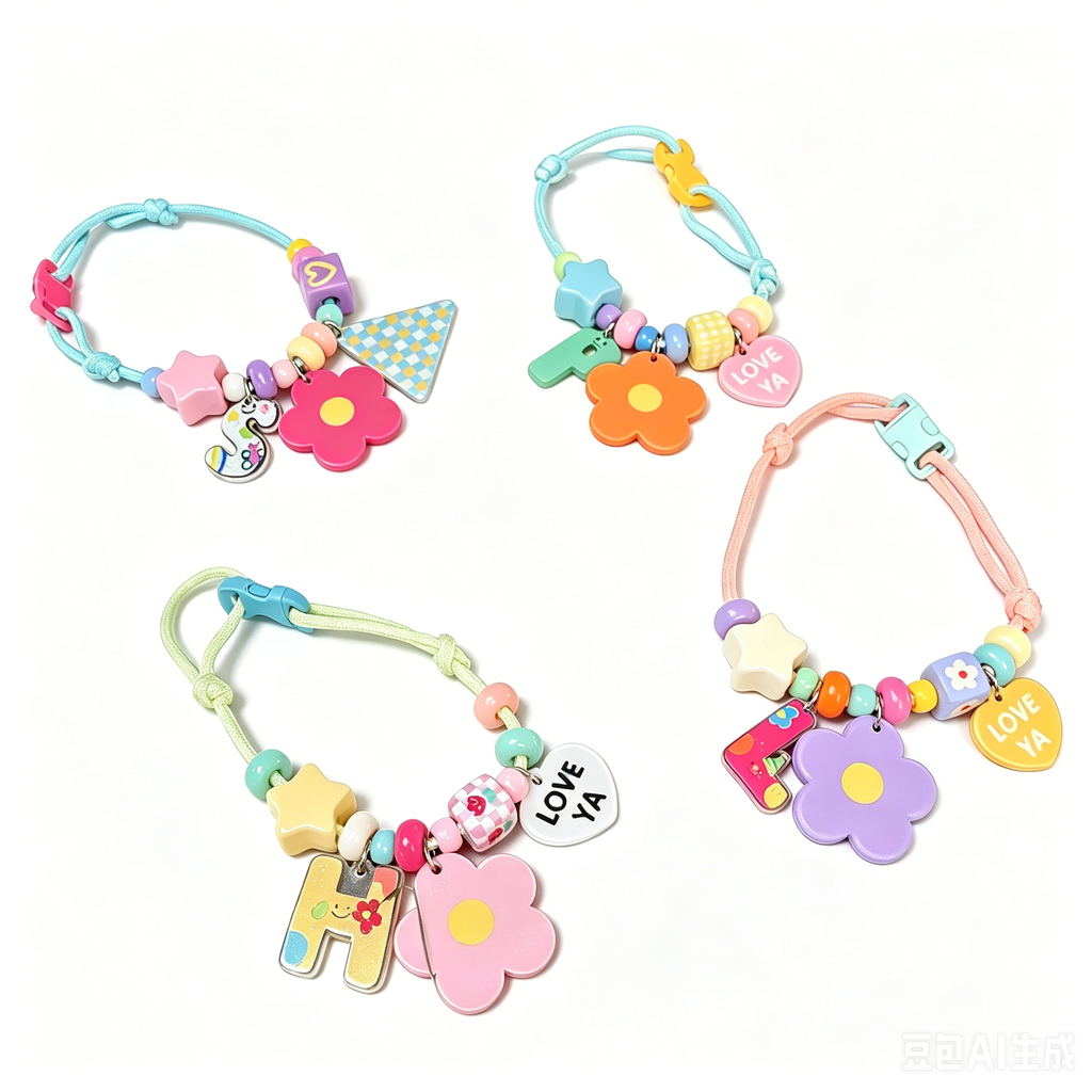 Custom Beaded name Pet Necklace Personalized letter and Daisy Flower Charm Adjustable Bead Collar for Small Dogs Cats