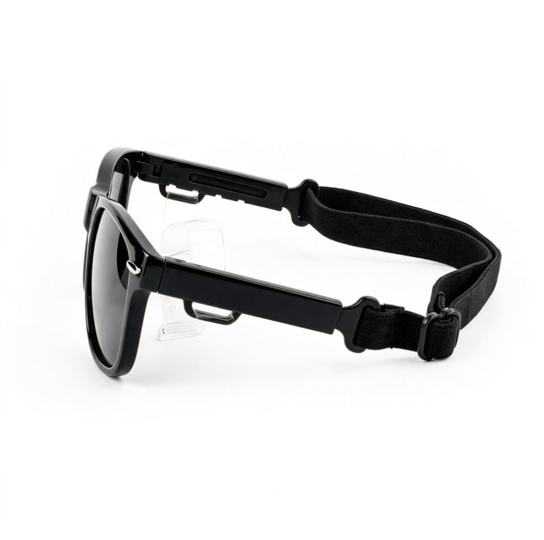 Dog Sunglasses Dog Goggles UV Wind Dust Fog Protection Pet Glasses Eye Wear with Adjustable Strap for small Medium Large Size