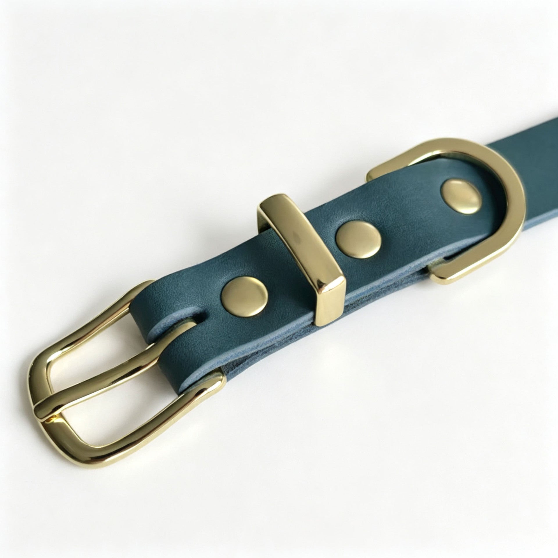 Genuine classic Leather Dog Collar Adjustable Heavy Duty Pet walking Collar Soft Dog Collars for Small Medium Large dogs