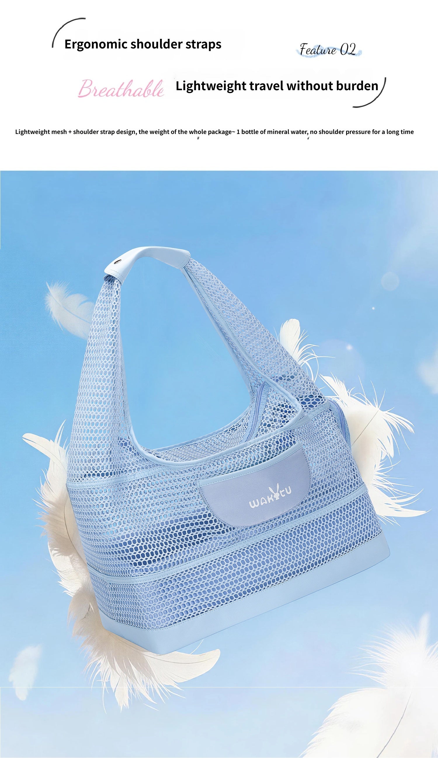 Breathable Mesh Pet Bag for Summer