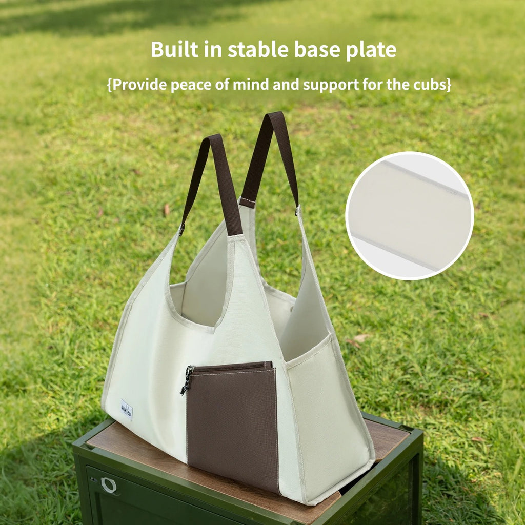 Lightweight Foldable Pet Shoulder Tote Bag Portable Soft Pet Carrier Handbag for Small Dogs Cats Outdoor Walking
