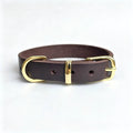 Genuine classic Leather Dog Collar Adjustable Heavy Duty Pet walking Collar Soft Dog Collars for Small Medium Large dogs