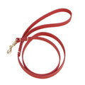 classic Genuine Leather Dog Leash Heavy Duty Soft Real Leather Puppy walking Leash for Small Medium Large Dogs