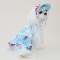 Dog cotton Princess Skirt Clothes Breathable Sleeveless Puppy Suspender dress Layered Ruffle Tutu Dress for Chihuahua Maltese