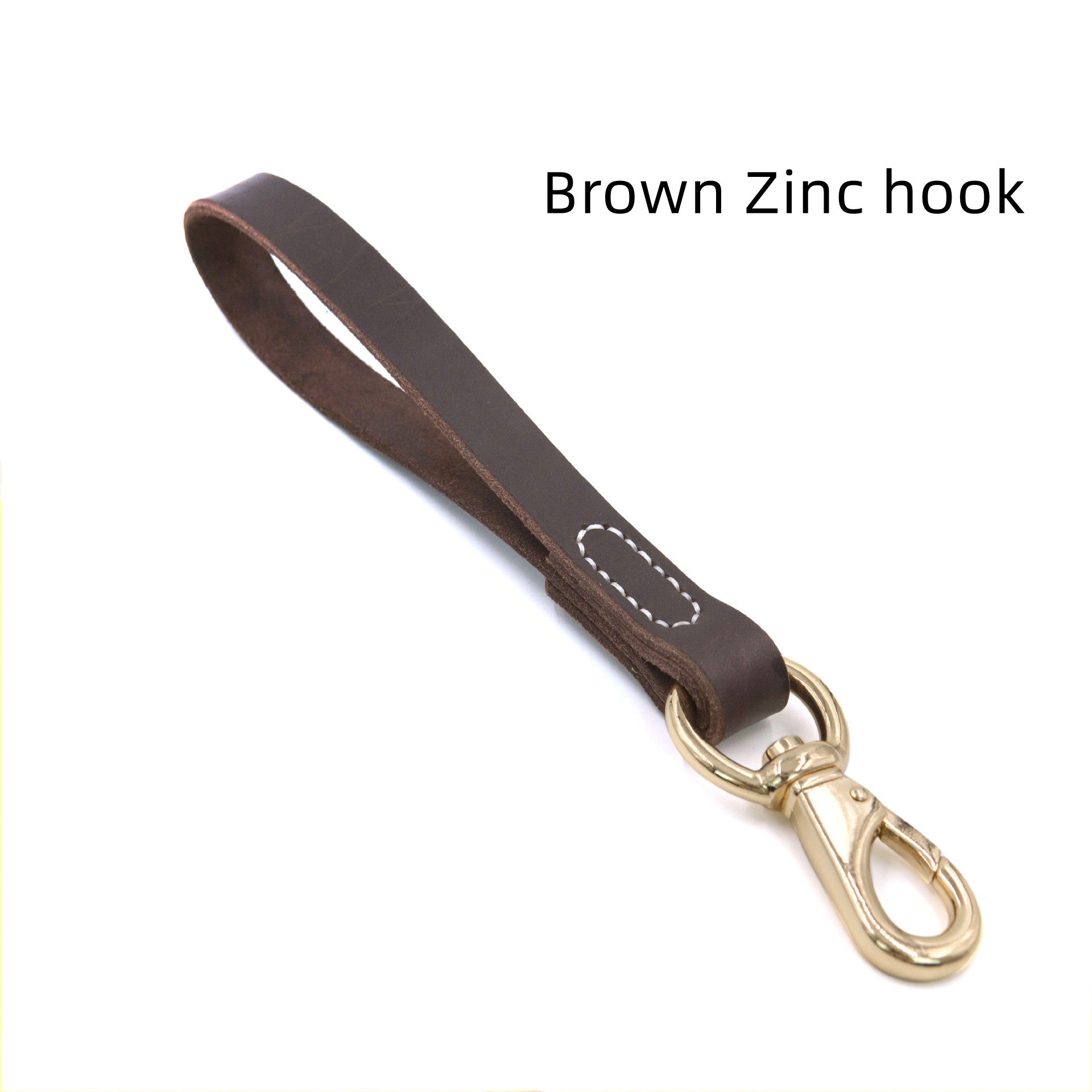 Genuine Leather Short Dog Leash Heavy Duty Traffic Short Lead Handheld Close Control Training Leash for Small Medium Large dogs