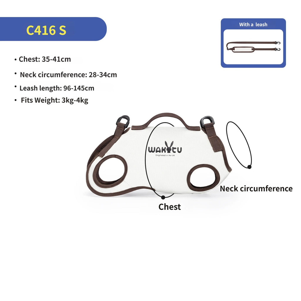 2-in-1 Pet Carrier & Harness with leash set Pet Sling Carrier for Small Dogs Cats soft sided pet carrier bag pet chest harness