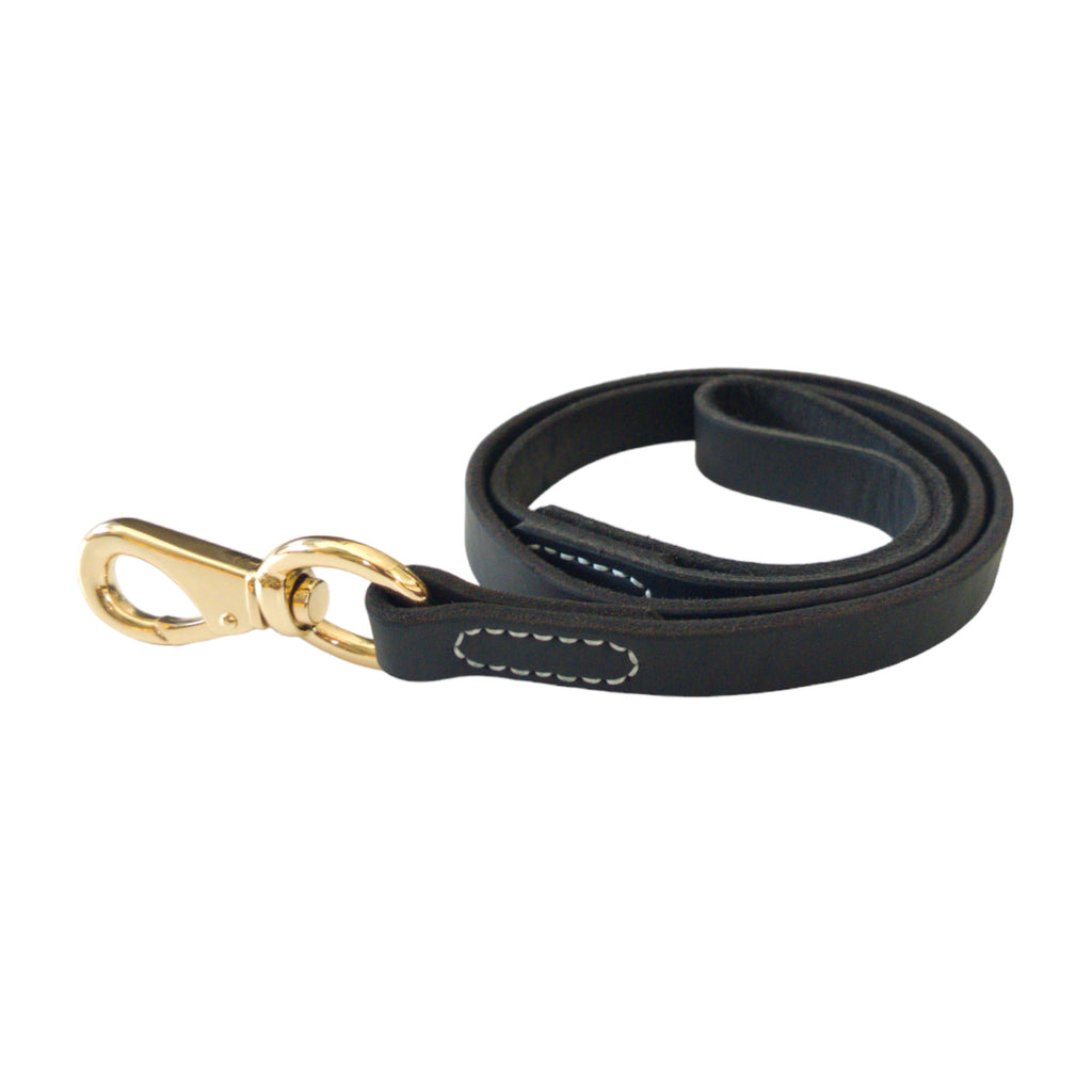 classic Genuine Leather Dog Leash Heavy Duty Soft Real Leather Puppy walking Leash for Small Medium Large Dogs