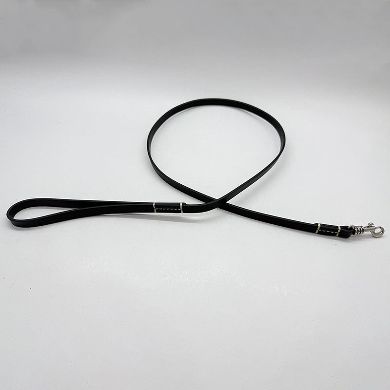 classic Genuine Leather Dog Leash Heavy Duty Soft Real Leather Puppy walking Leash for Small Medium Large Dogs