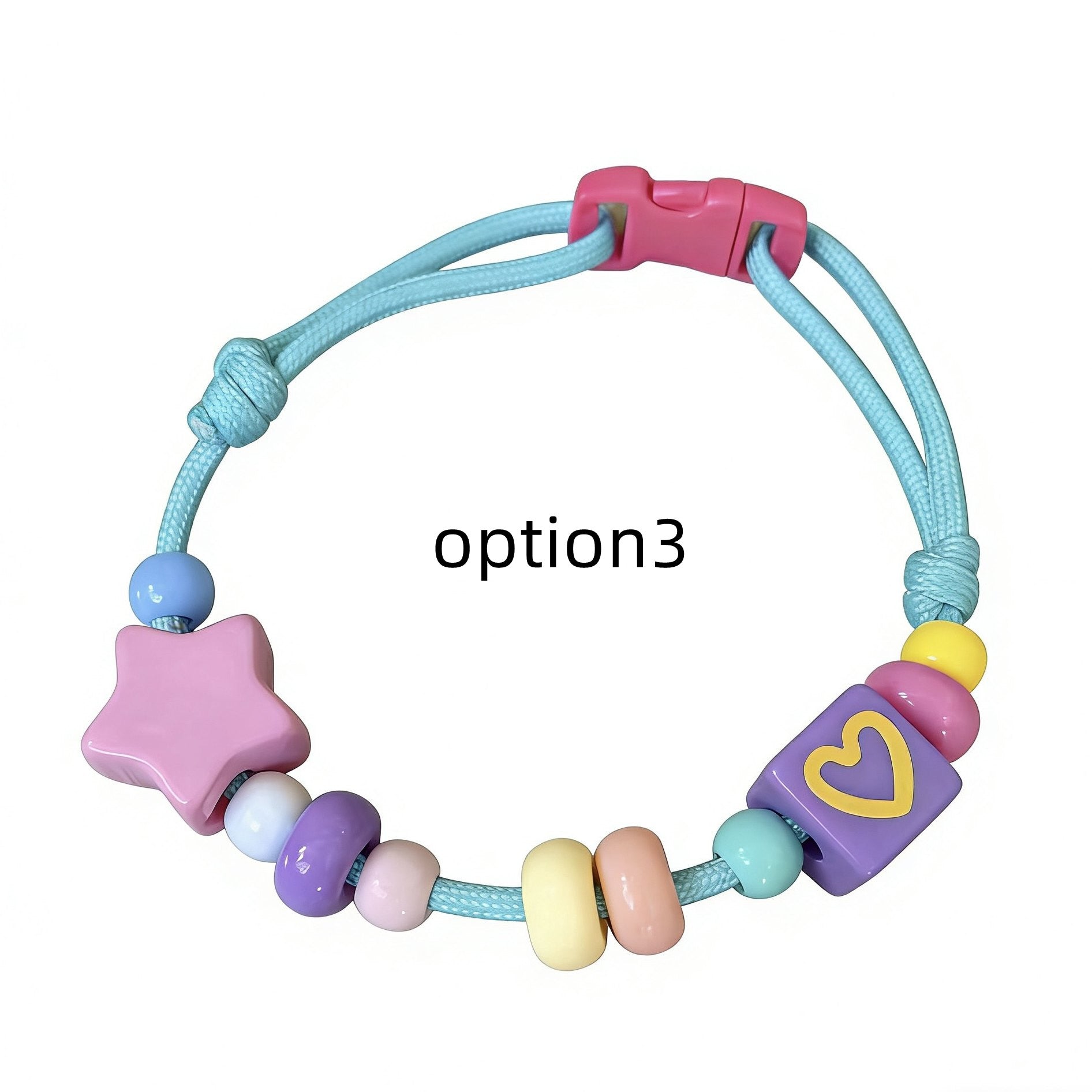Custom Beaded name Pet Necklace Personalized letter and Daisy Flower Charm Adjustable Bead Collar for Small Dogs Cats